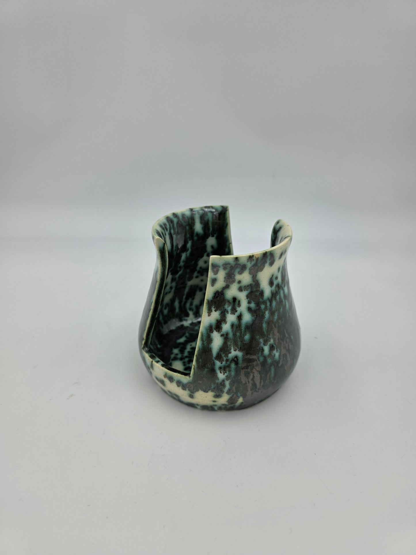 Sponge Holder-Green/Cream