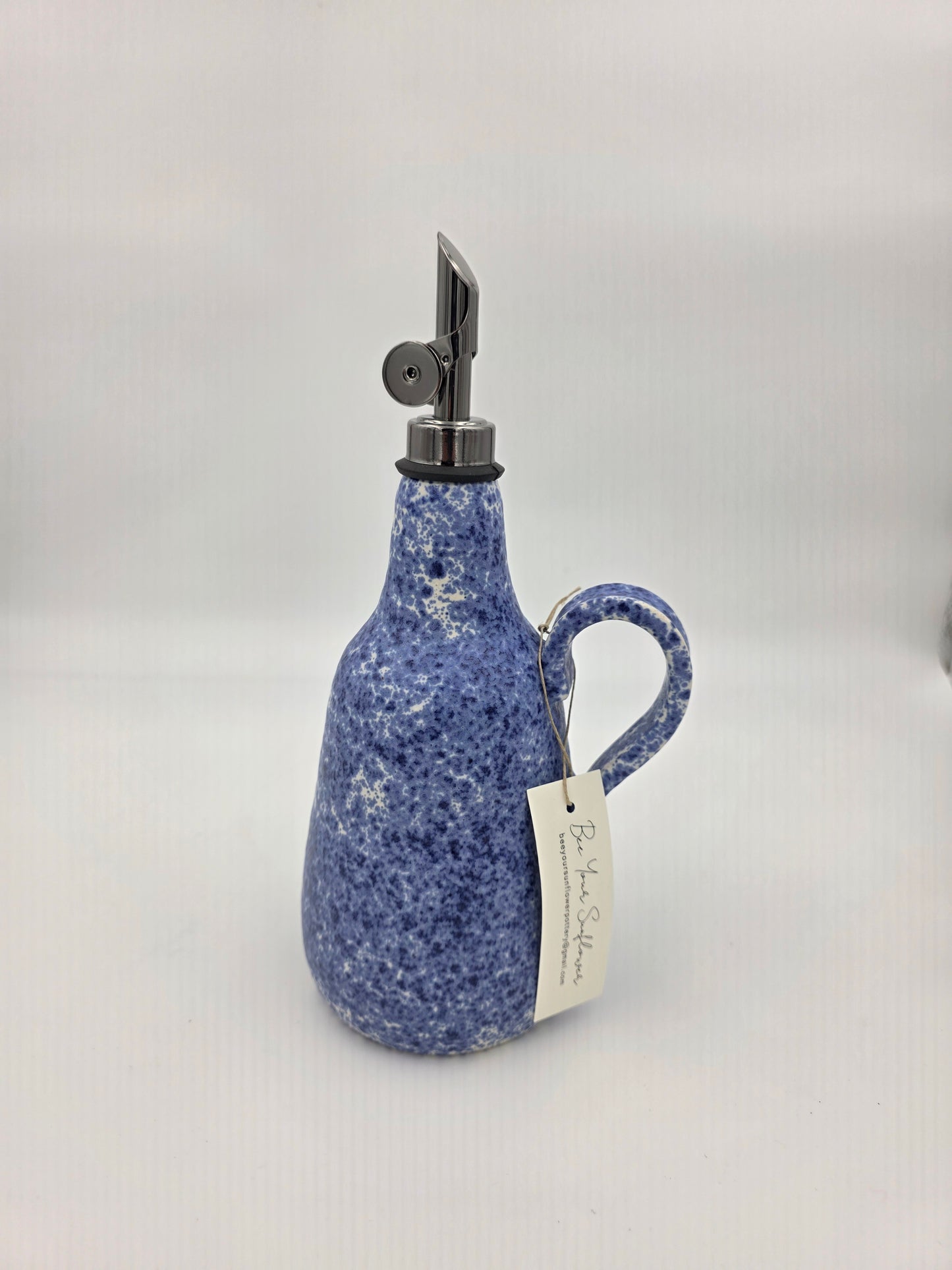 Oi/Vinegar Pour- Blue Speckled