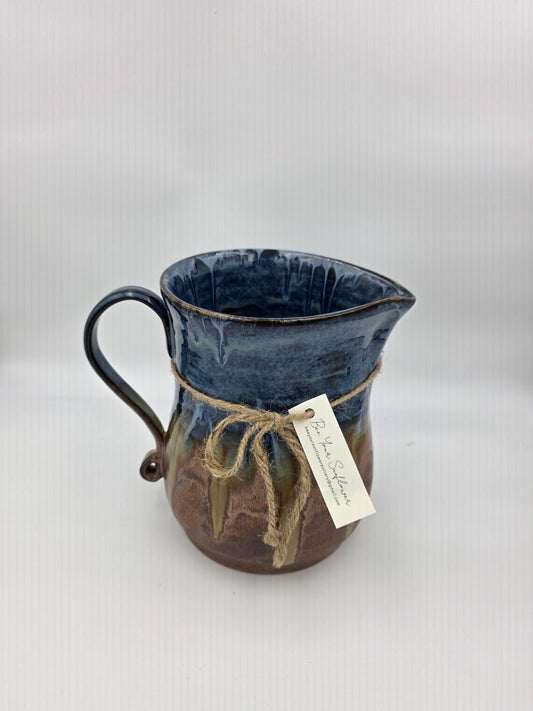 Pitcher- Blue/Copper
