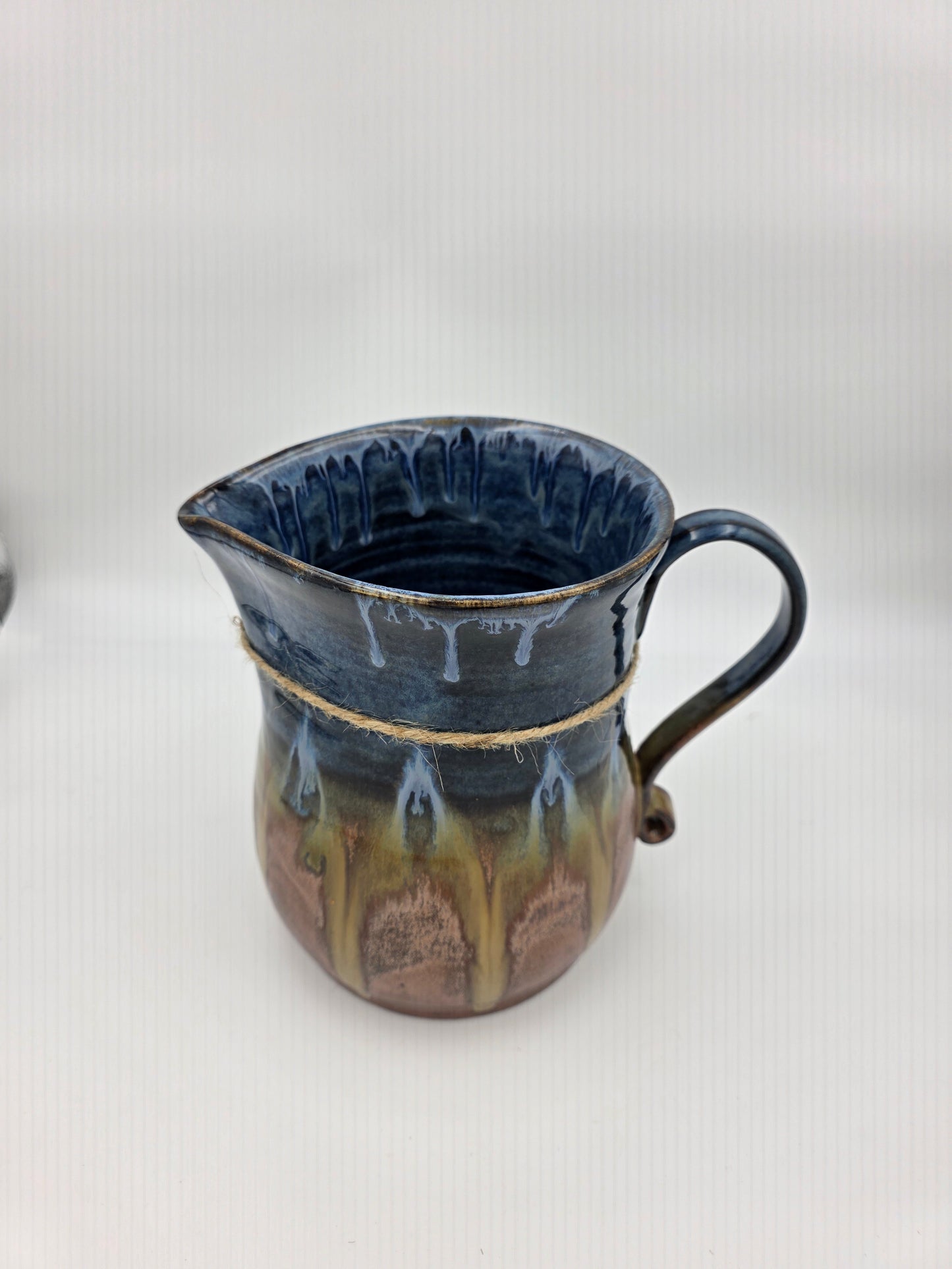 Pitcher- Blue/Copper
