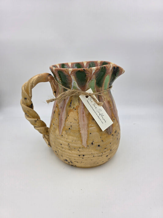 Pitcher-Green Peacock