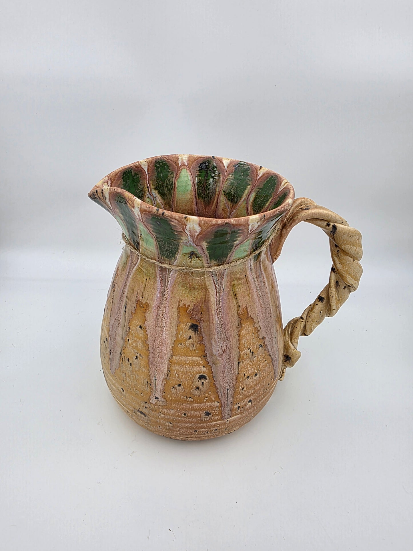 Pitcher-Green Peacock