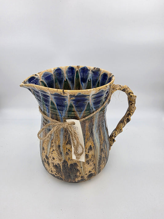 Pitcher- Blue Peacock