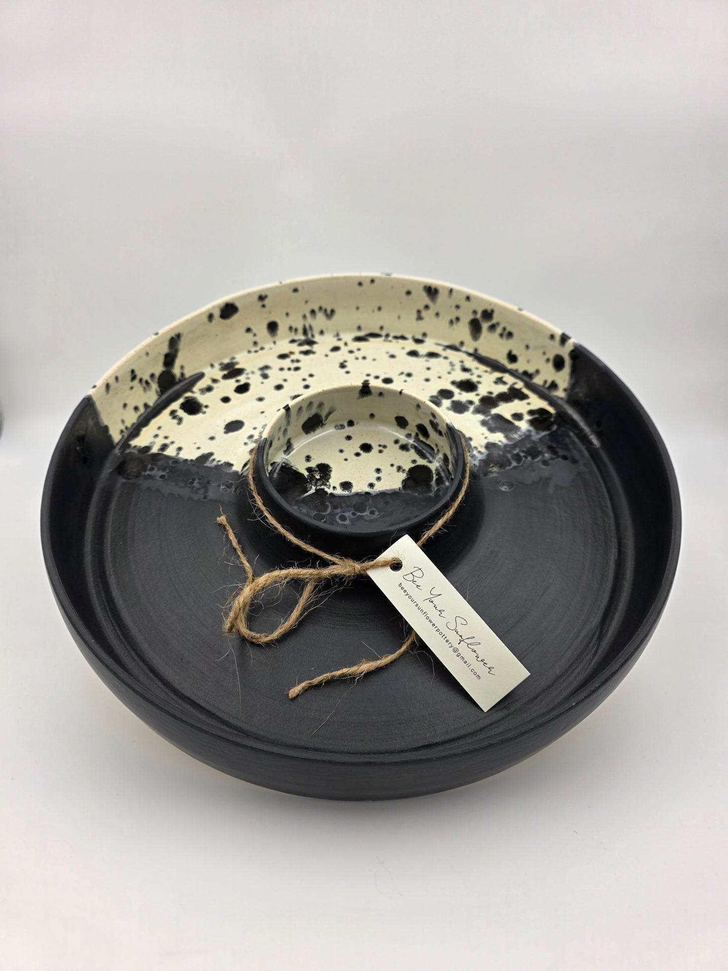 Chip-n-Dip- Black/Black Speckled