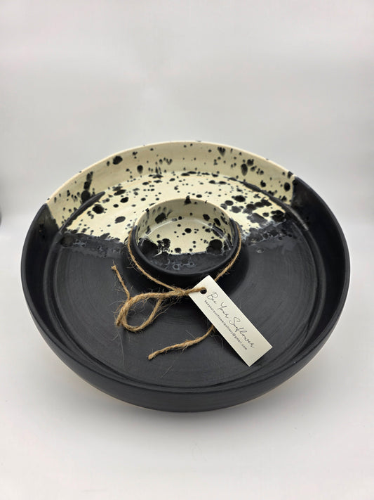 Chip-n-Dip- Black/Black Speckled
