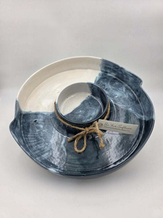 Chip-n-Dip- Blue/White