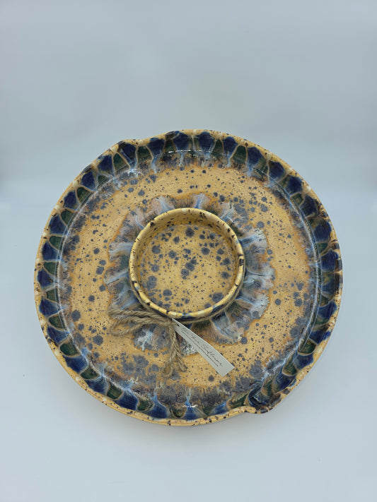 Chip-n-Dip- Peacock Blues