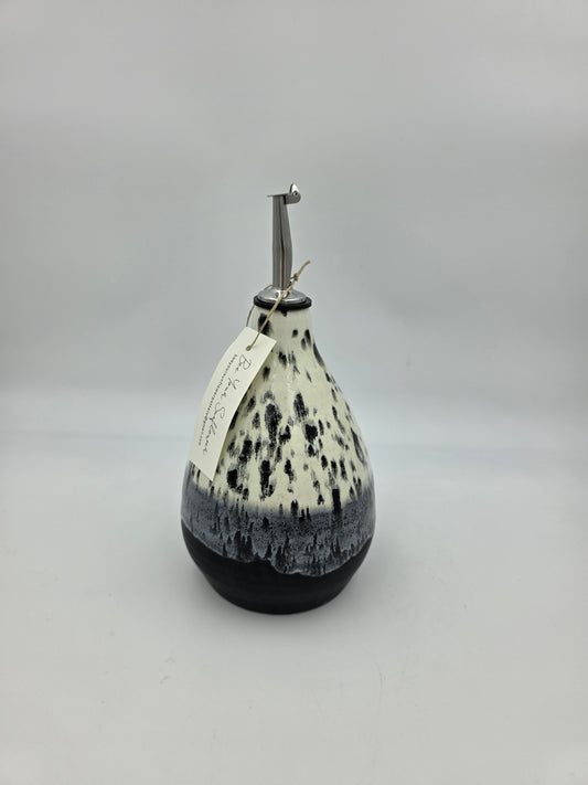 Oil/Vinegar Pour-Black/Black Speckled